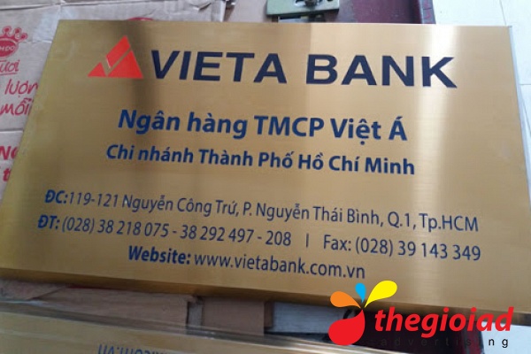 Bảng Công Ty Inox - Mica