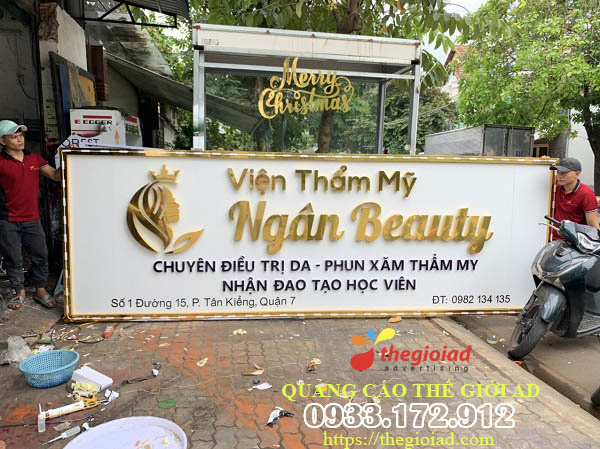 bảng hiệu chữ inox bảng hiệu chữ inox