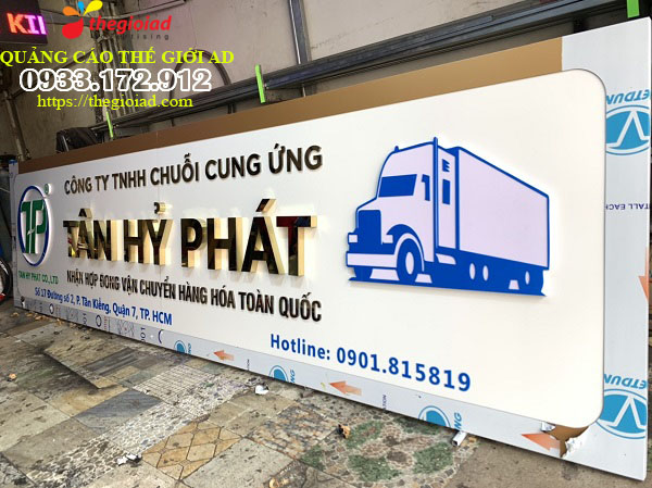 bảng hiệu chữ inox bảng hiệu chữ inox